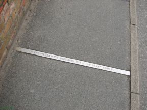 Greenwich Meridian Marker; England; Lincolnshire; Louth